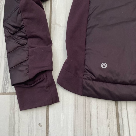 NWOT Lululemon Down 1/2 zip anorak. - Picture 6 of 6